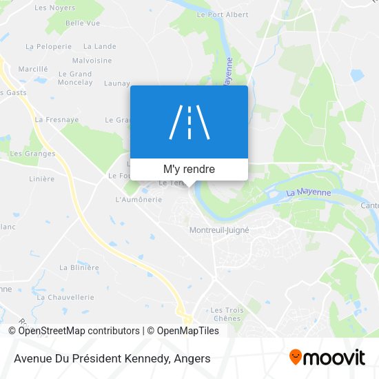 Avenue Du Président Kennedy plan