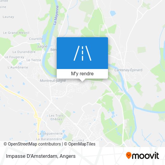 Impasse D'Amsterdam plan