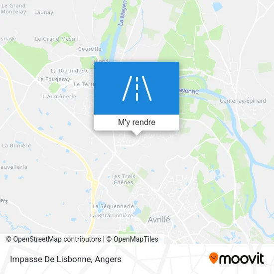 Impasse De Lisbonne plan