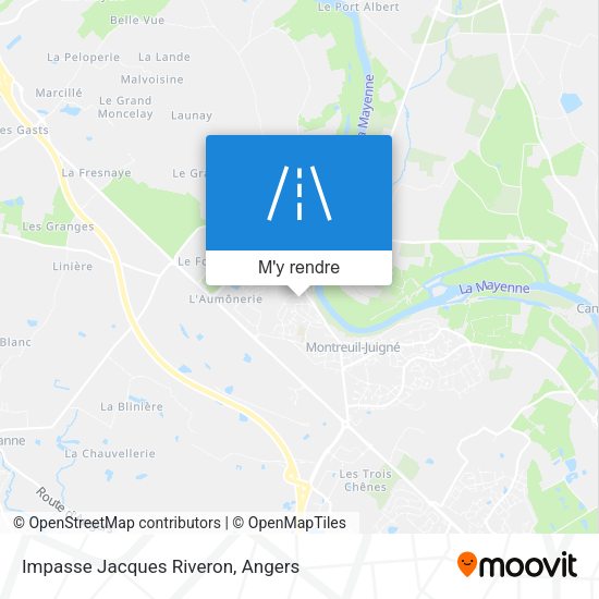 Impasse Jacques Riveron plan