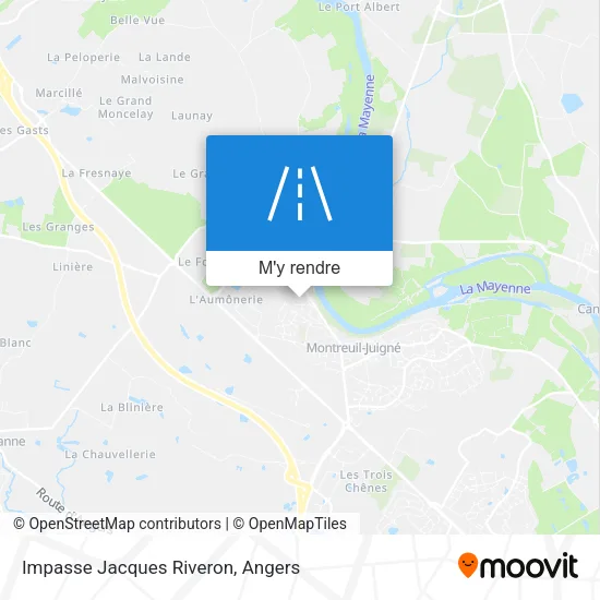 Impasse Jacques Riveron plan