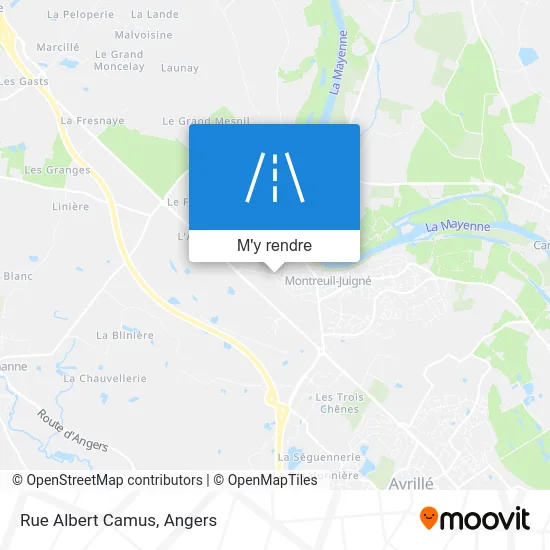 Rue Albert Camus plan