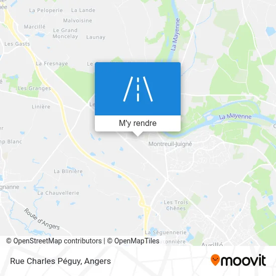 Rue Charles Péguy plan