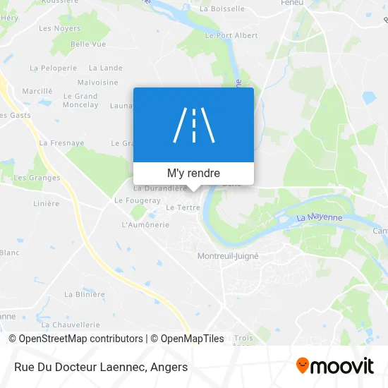 Rue Du Docteur Laennec plan