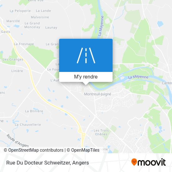 Rue Du Docteur Schweitzer plan