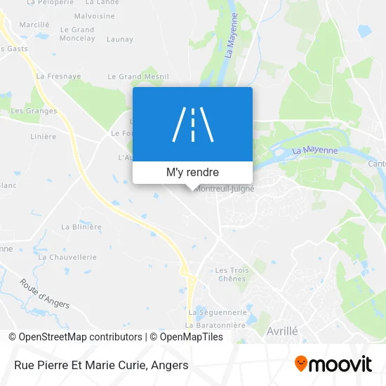 Rue Pierre Et Marie Curie plan