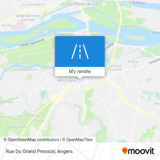 Rue Du Grand Pressoir plan