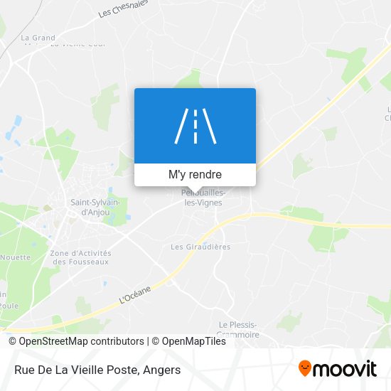 Rue De La Vieille Poste plan