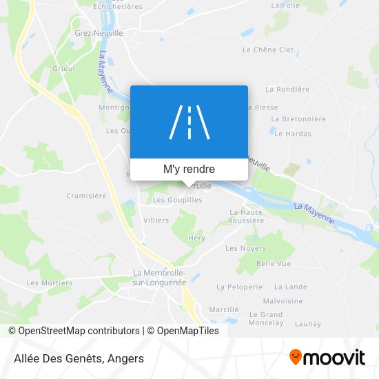 Allée Des Genêts plan