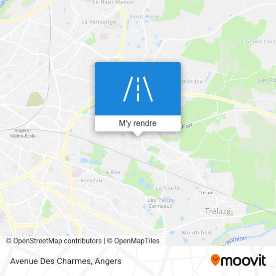 Avenue Des Charmes plan