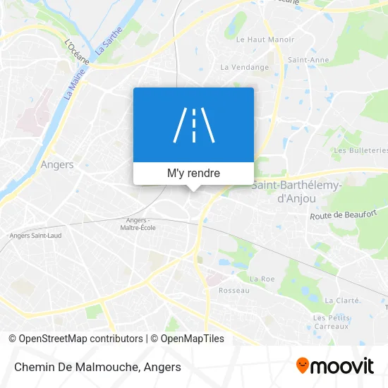 Chemin De Malmouche plan