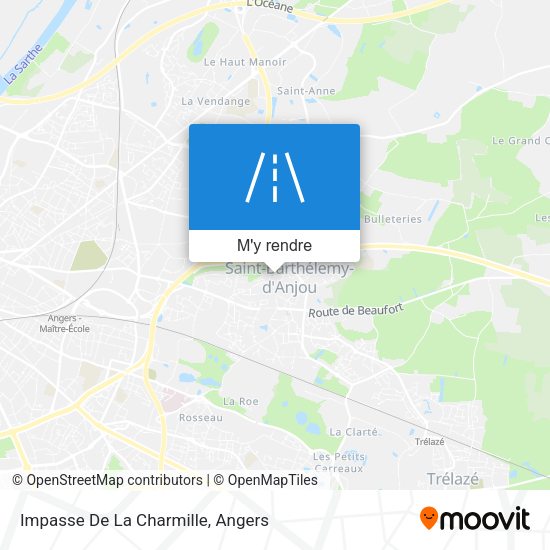 Impasse De La Charmille plan
