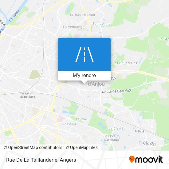 Rue De La Taillanderie plan