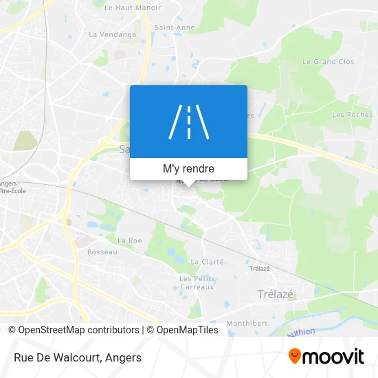 Rue De Walcourt plan