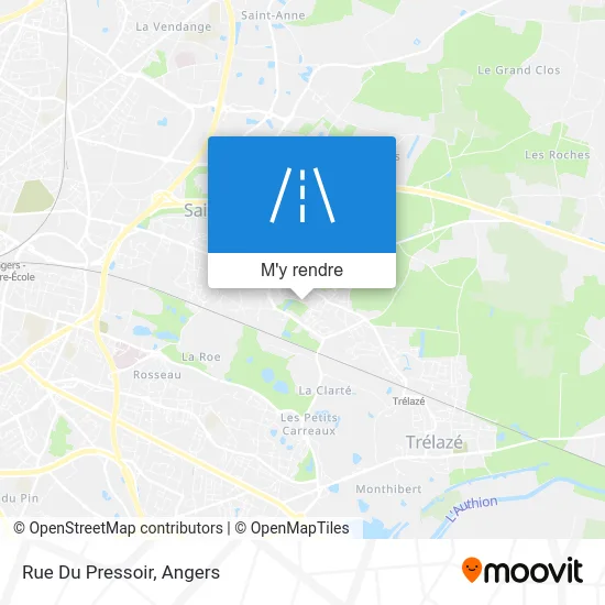 Rue Du Pressoir plan