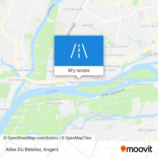 Allée Du Batelier plan
