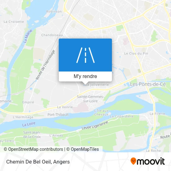 Chemin De Bel Oeil plan