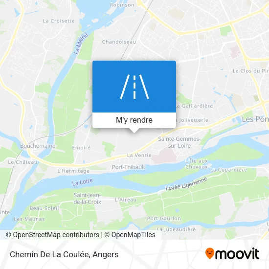 Chemin De La Coulée plan