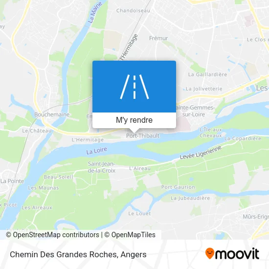 Chemin Des Grandes Roches plan