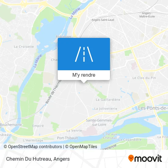 Chemin Du Hutreau plan