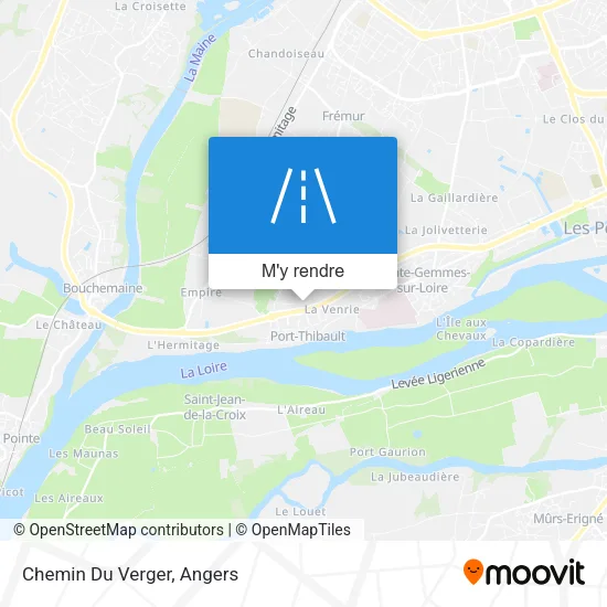 Chemin Du Verger plan