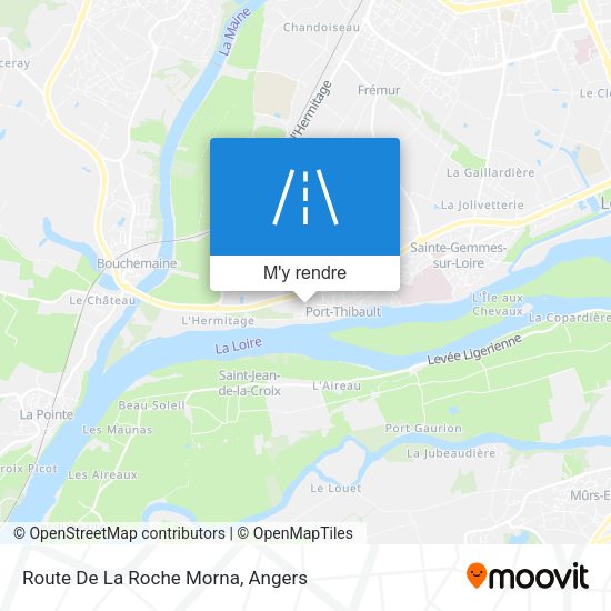 Route De La Roche Morna plan