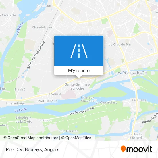 Rue Des Boulays plan