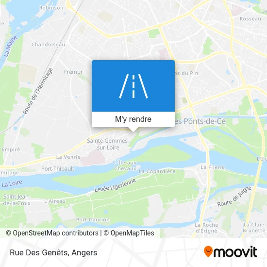 Rue Des Genêts plan