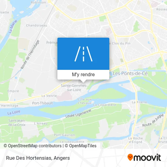 Rue Des Hortensias plan