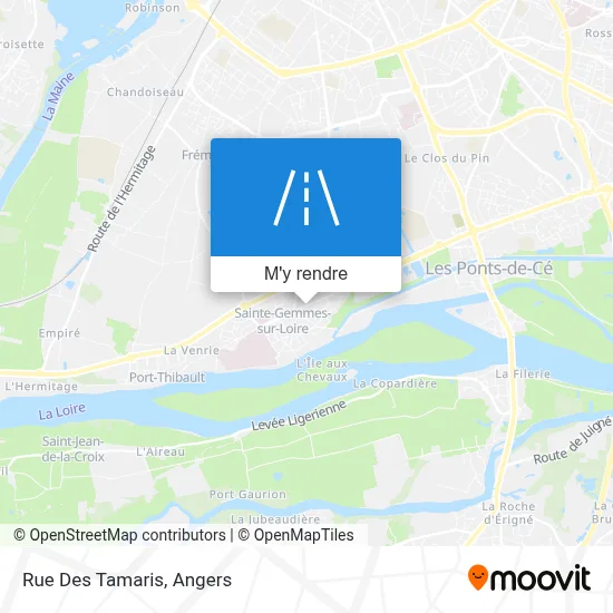 Rue Des Tamaris plan