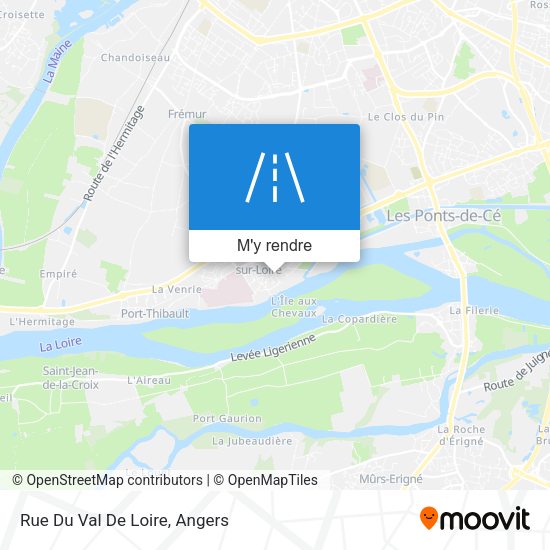 Rue Du Val De Loire plan