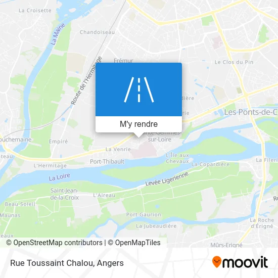 Rue Toussaint Chalou plan