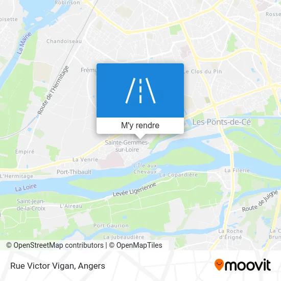 Rue Victor Vigan plan