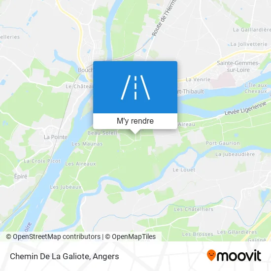 Chemin De La Galiote plan