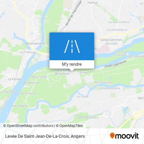 Levée De Saint-Jean-De-La-Croix plan