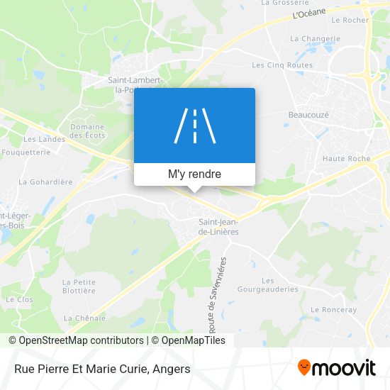 Rue Pierre Et Marie Curie plan