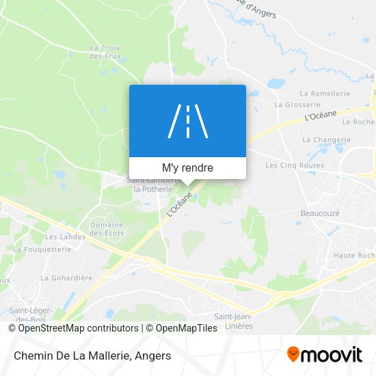 Chemin De La Mallerie plan