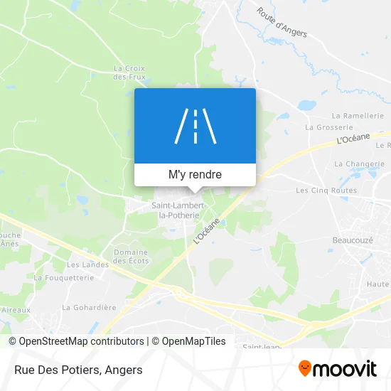 Rue Des Potiers plan