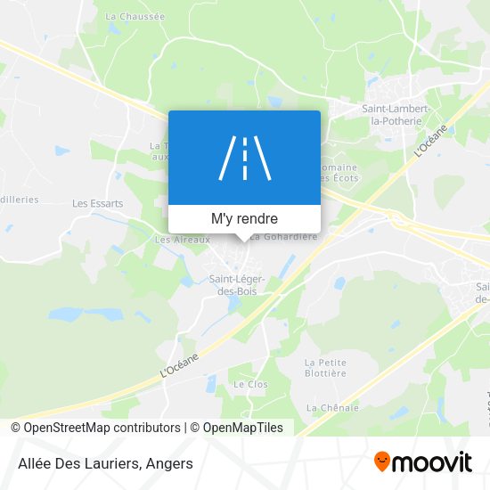 Allée Des Lauriers plan