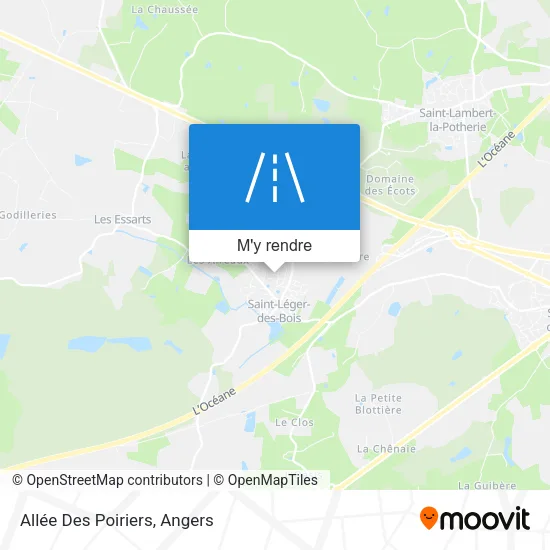 Allée Des Poiriers plan