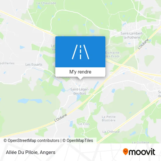 Allée Du Piloie plan