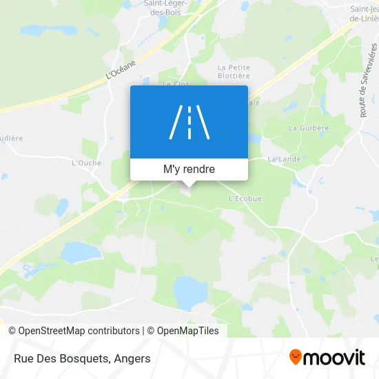 Rue Des Bosquets plan