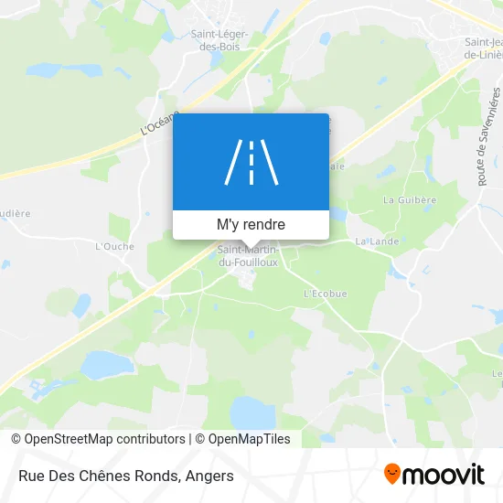 Rue Des Chênes Ronds plan