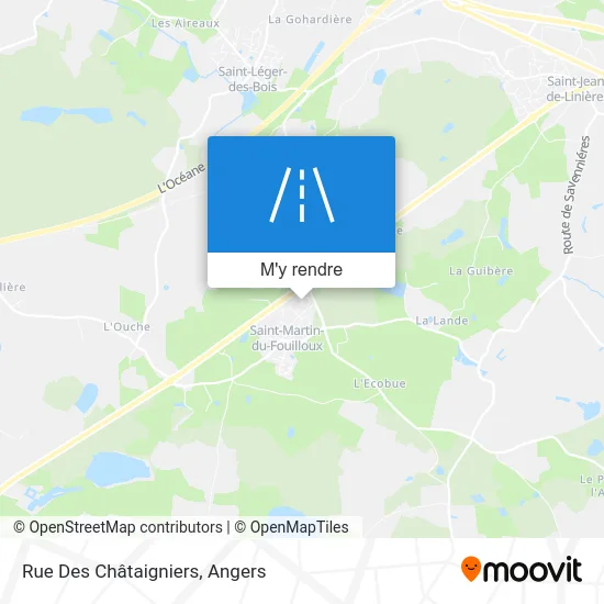 Rue Des Châtaigniers plan