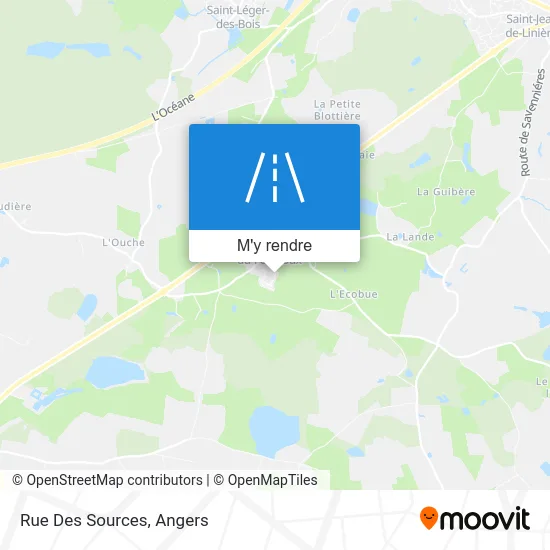 Rue Des Sources plan