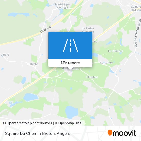 Square Du Chemin Breton plan