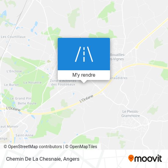 Chemin De La Chesnaie plan