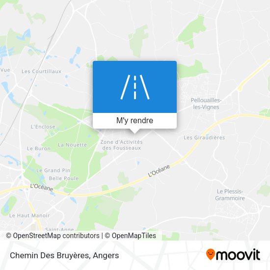 Chemin Des Bruyères plan