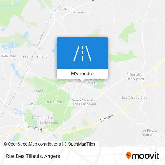 Rue Des Tilleuls plan