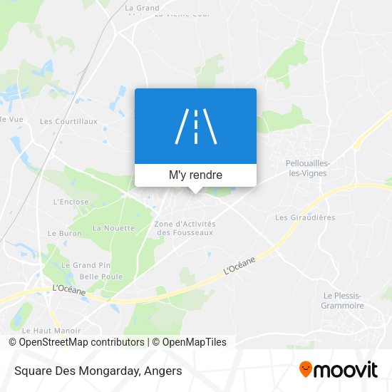 Square Des Mongarday plan